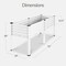 Best Choice Products 72x24x30in Non Toxic Elevated Galvanized Metal Garden Bed Corner Protectors